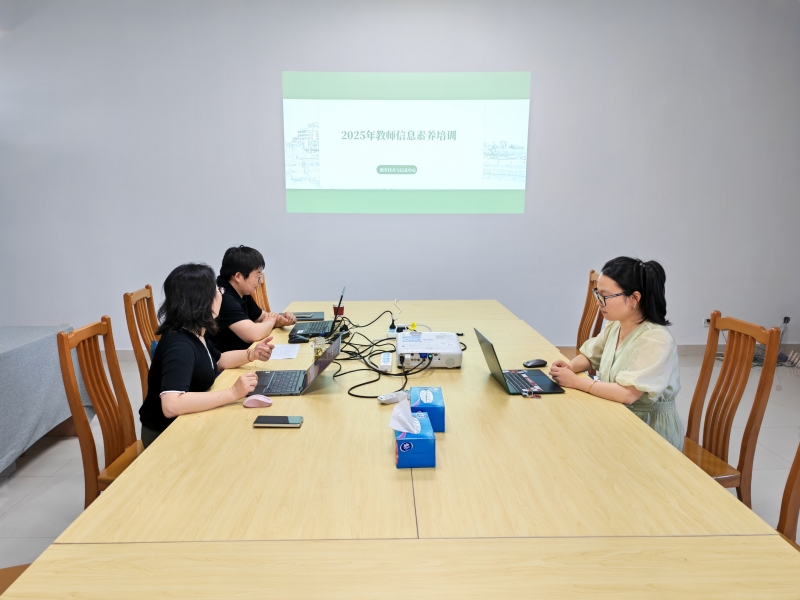 教育技术与信息中心举行2025年教师信息素养培训活动